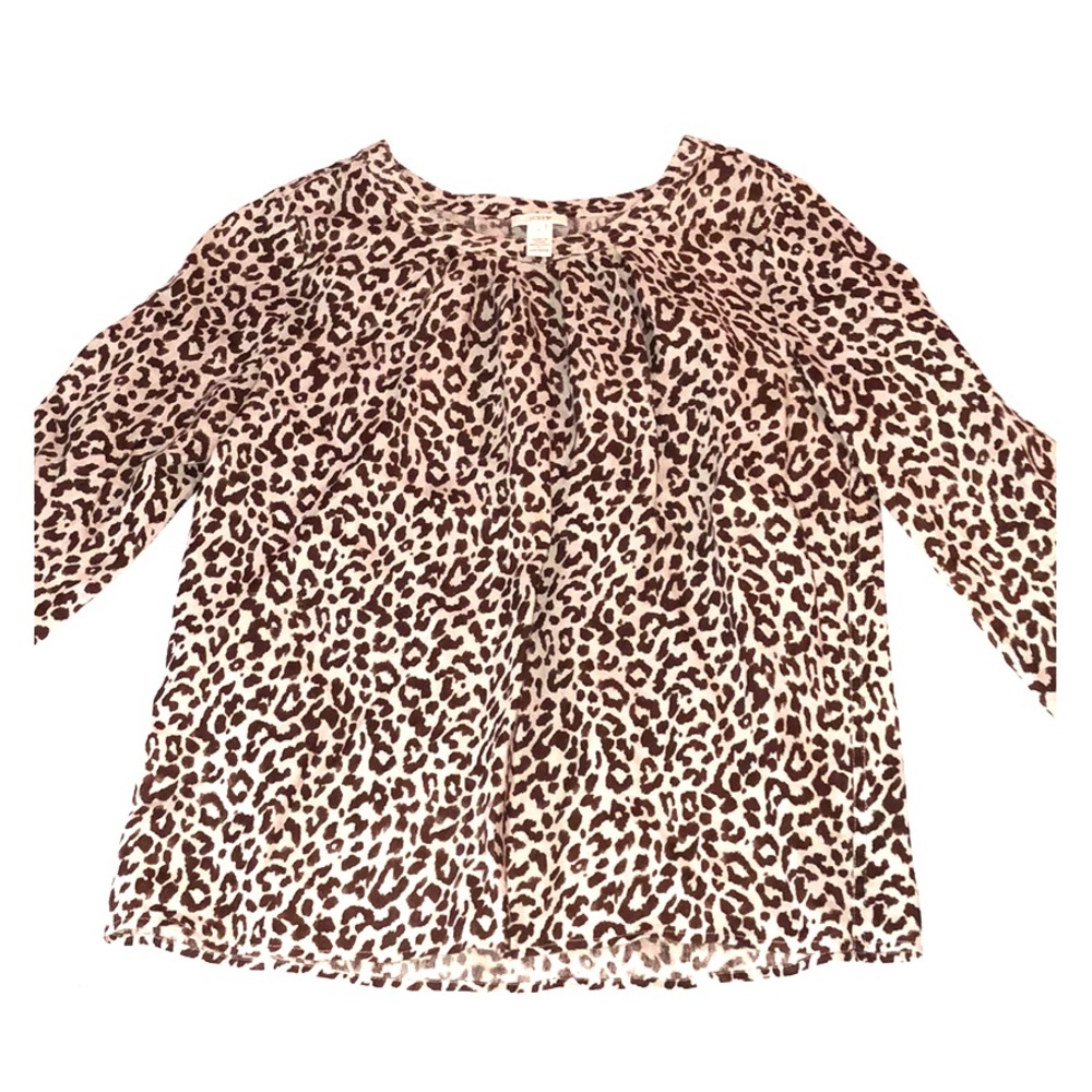 Linen Jcrew top sz 4